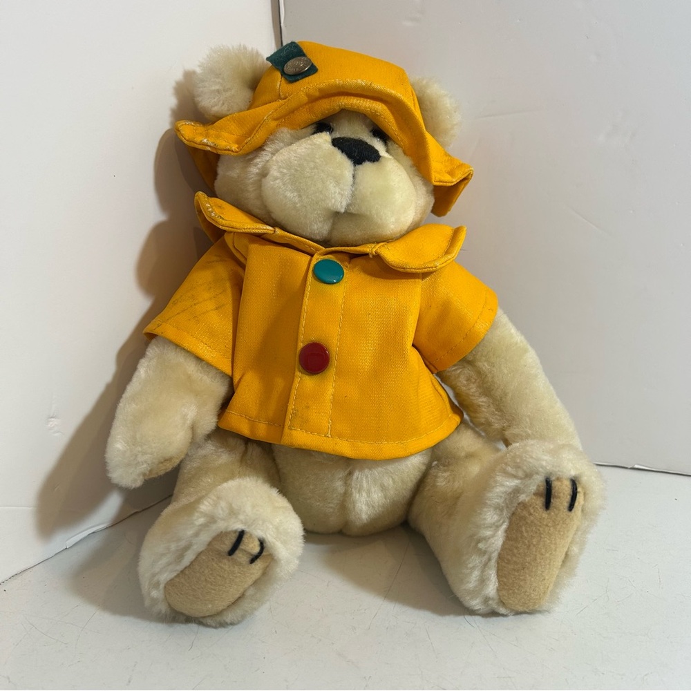 🛍️3/$30 Pickford bears brass button Harper‎ teddy bear stuffie